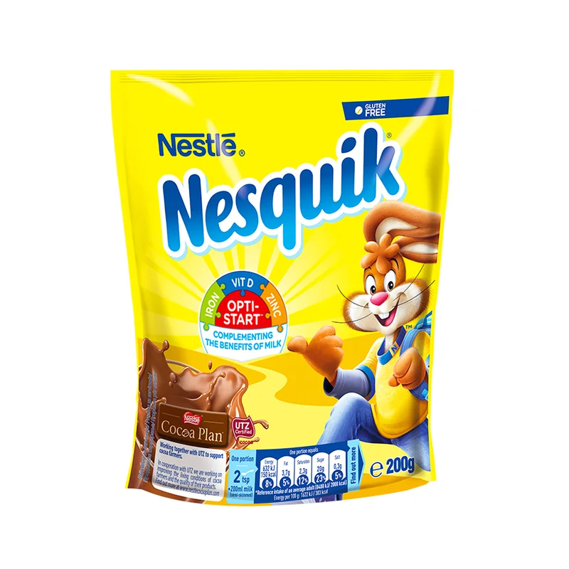 Nesquik instant kakao prah plus 200 g