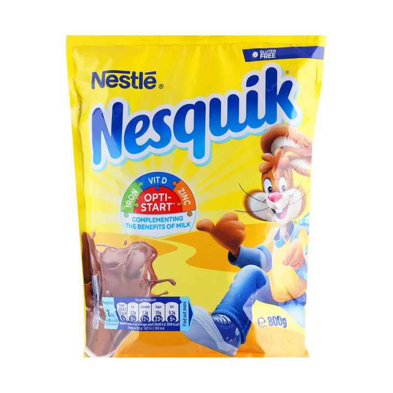 Nesquik instant kakao prah plus 800 g