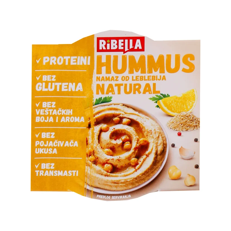 Ribella hummus namaz 200 g natural