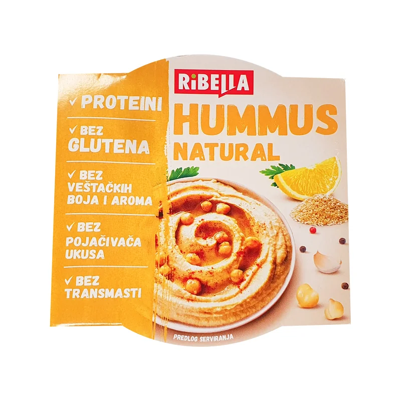 Ribella hummus namaz 80 g Natural