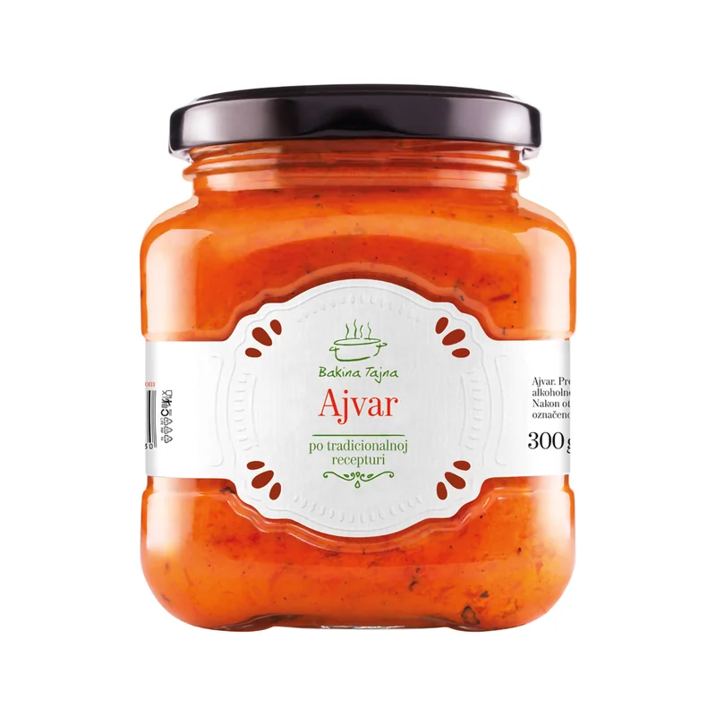 Ajvar domaći blago ljuti 300 g Bakina tajna