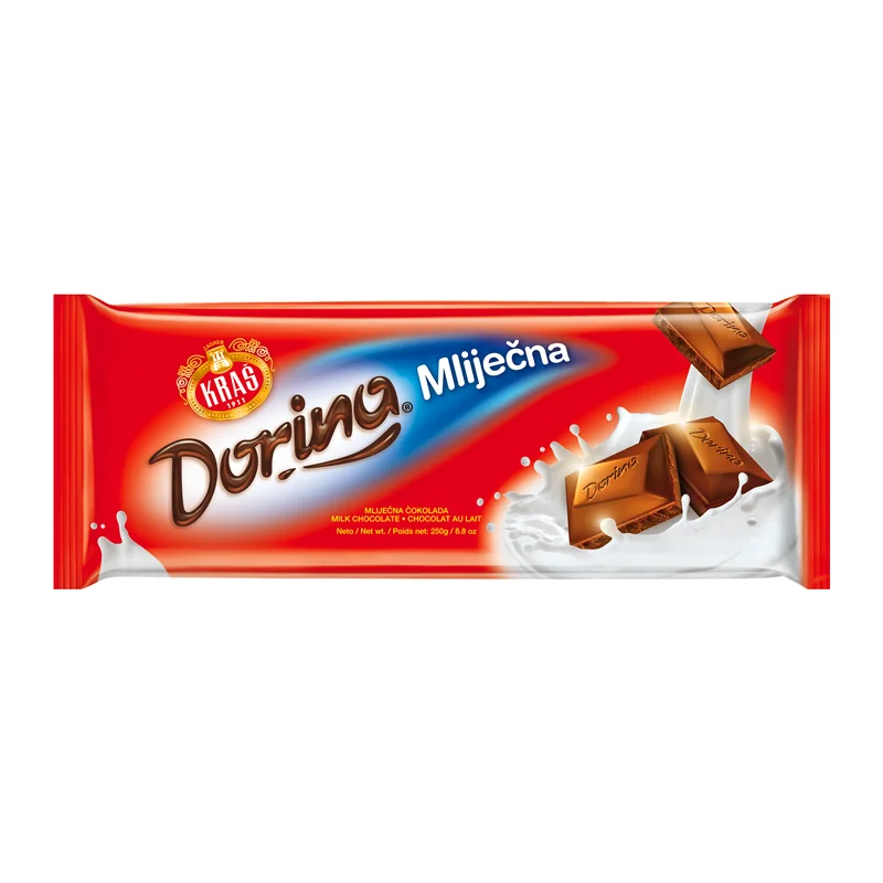 Mliječna čokolada Dorina 250 g Kraš