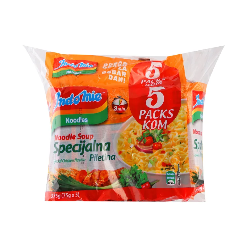 Indomie nudle sa ukusom specijalne piletine 5/1 375 g