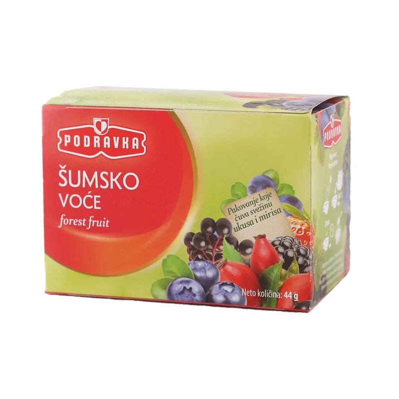 Čaj šumsko voće 44 g Podravka