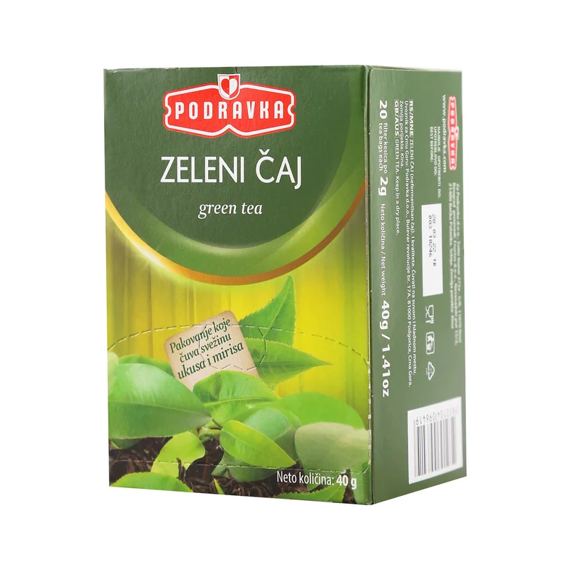Zeleni čaj 40 g Podravka