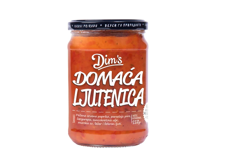 Domaći ljutenica 550 g Dims