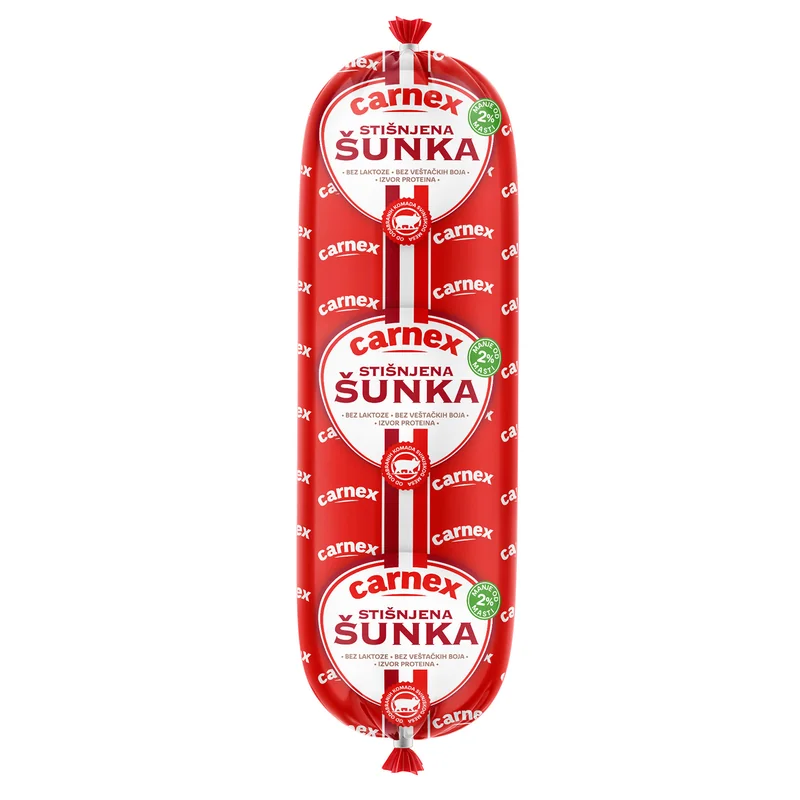 Stiješnjena šunka u omotu Carnex