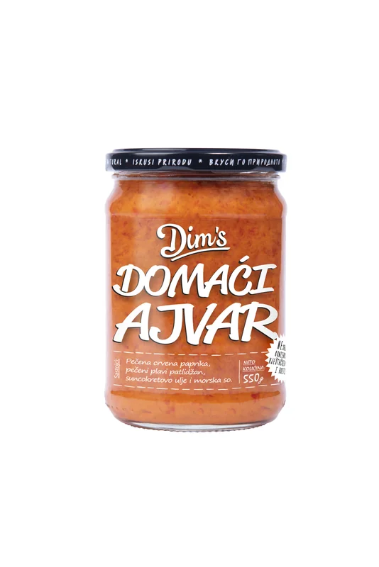 Domaći ajvar blagi 550 g Dims