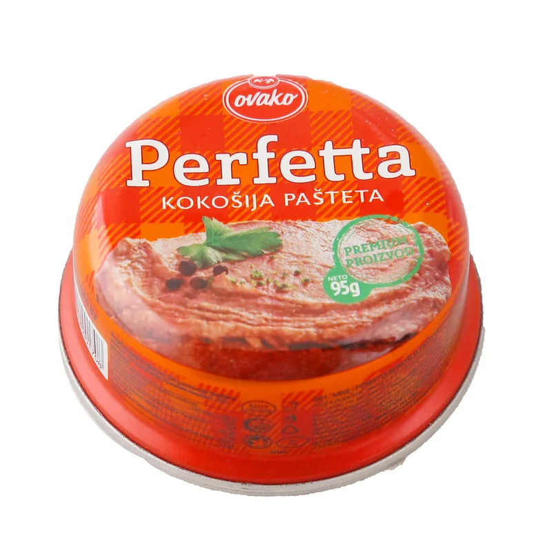 Perfetta kokošija pašteta 95 g Ovako