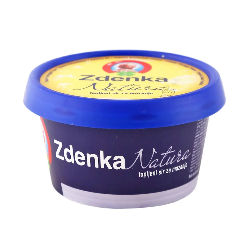 Zdenka natura topljeni sir za mazanje 150 g čaša