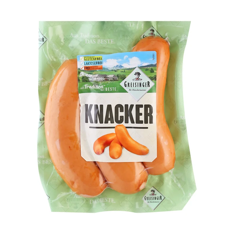 Kobasica knacker 450 g vp Greisinger
