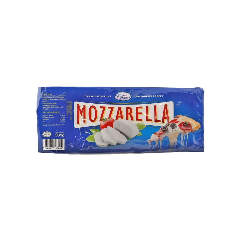 Mozzarella Pizzotella 500 g Monte Bianco