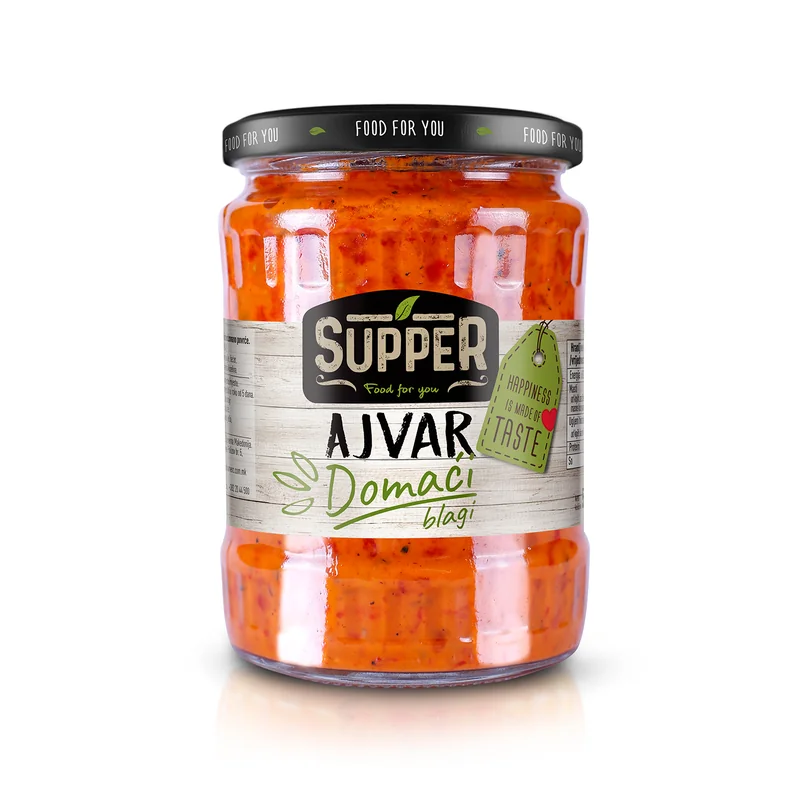 Ajvar domaći blagi 550 g Dim-komerc