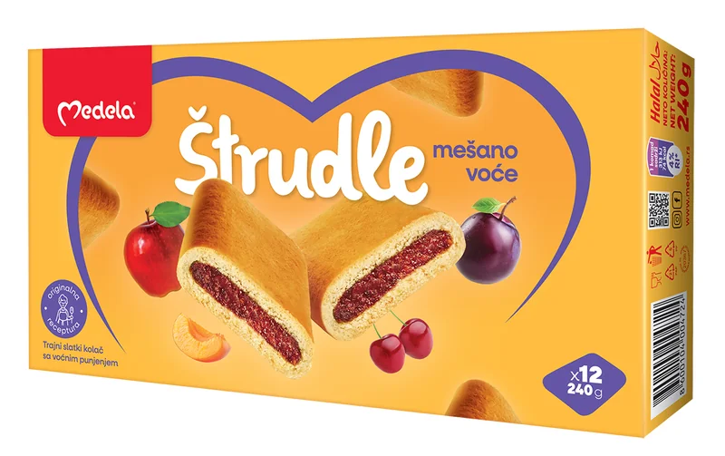 Štrudla miješana 240 g Medela