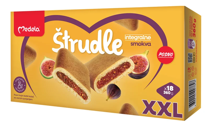 Štrudla smokva 360 g Medela