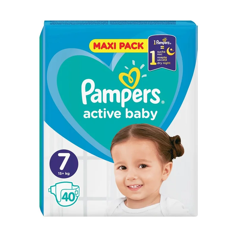 Pampers pelene 7 vpp 40 komada