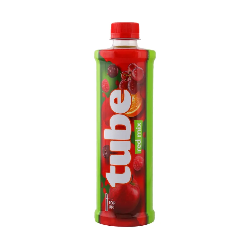 Tube red mix 0.5 l pet
