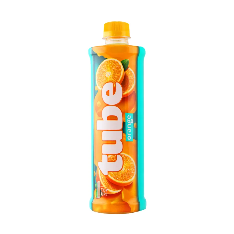 Tube orange 0.5 l pet