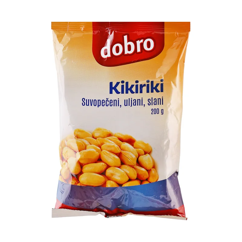 Kikiriki suvo pečeni uljani slani 200 g Dobro