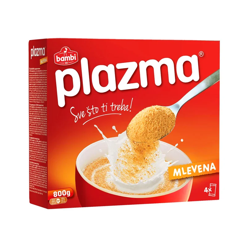 Mljevena plazma keks 800 g Bambi