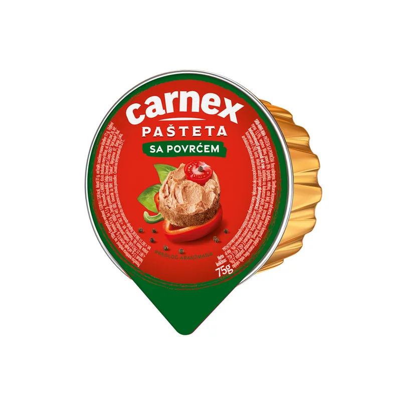 Pašteta sa povrćem 75 g Carnex