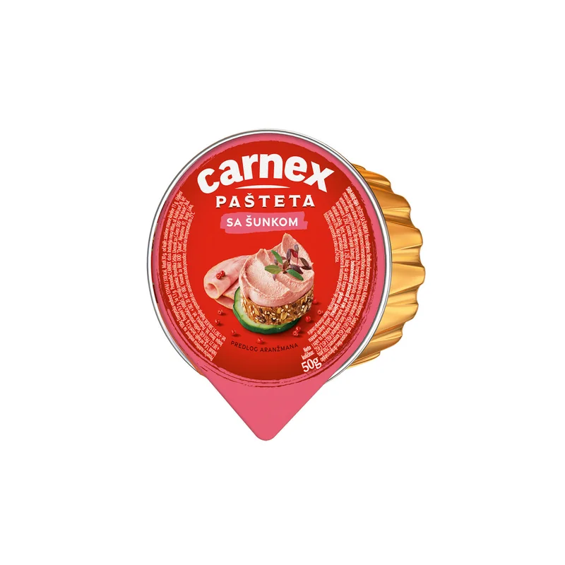 Pašteta sa šunkom 50 g Carnex