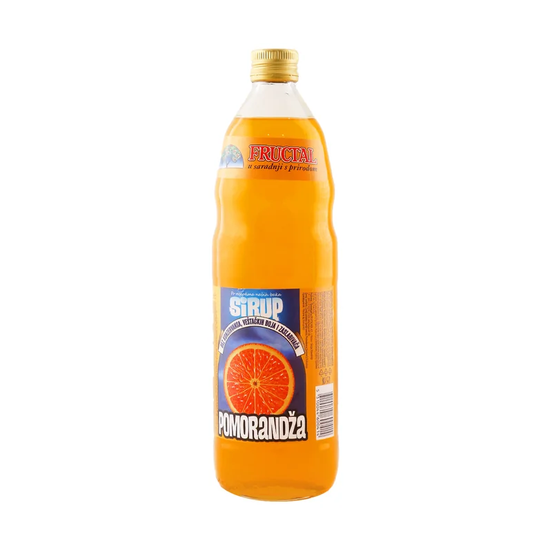 Sirup pomorandža 1 l Fructal