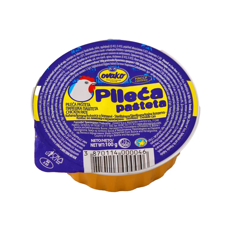 Pileća pašteta 100 g Ovako