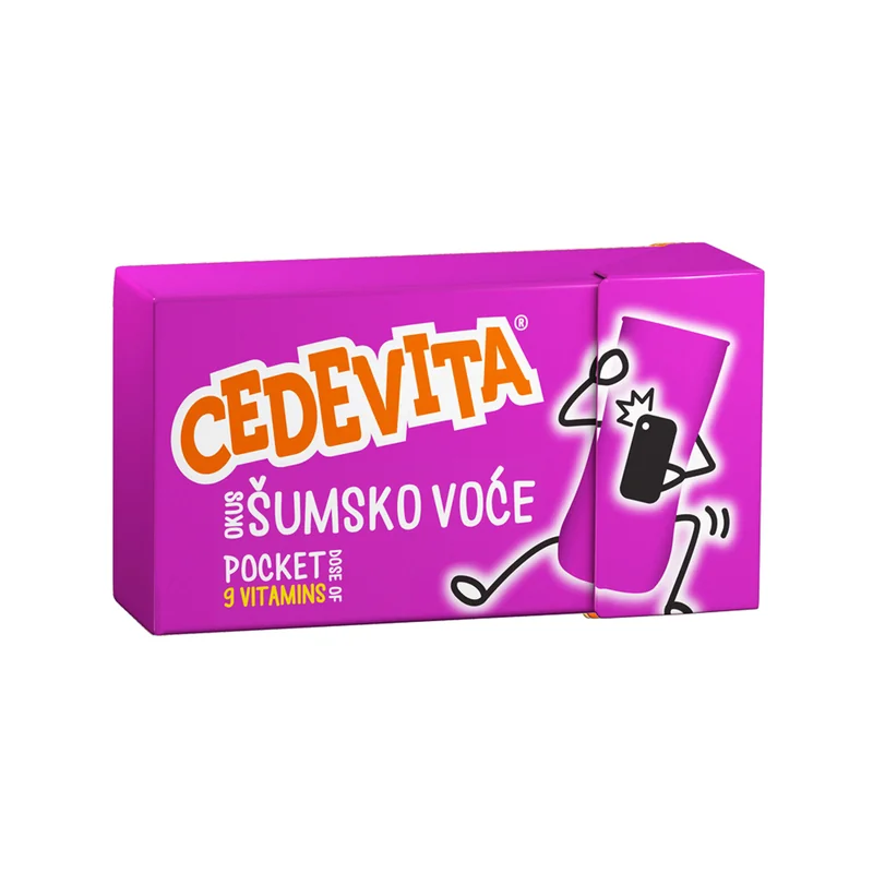 Bombon šumsko voće 18 g Cedevita