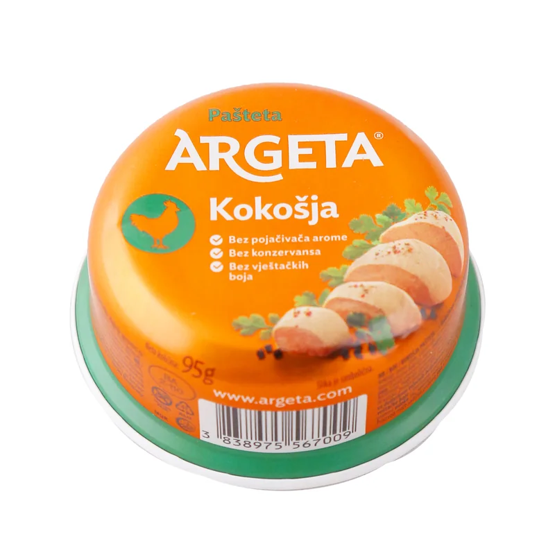 Kokošija pasteta 95 g Argeta