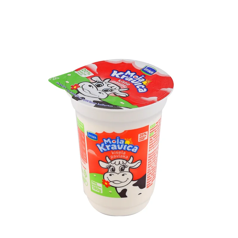 Kisjela pavlaka 20% m.m. Moja Kravica čaša 180 g