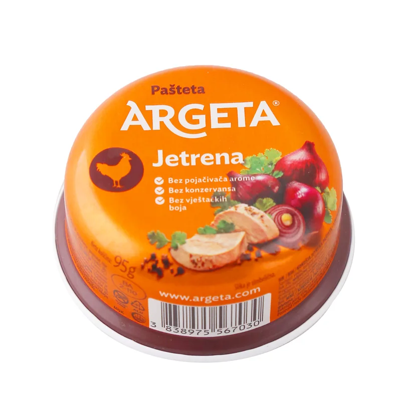 Kokošija jetrena pašteta 95 g Argeta