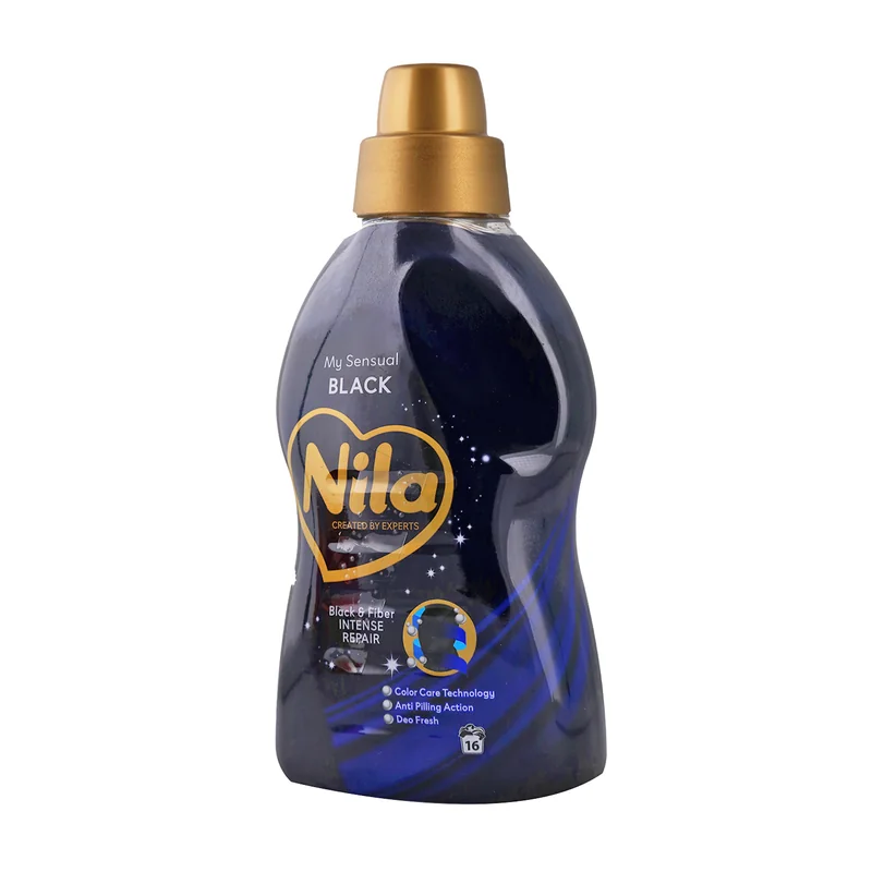 Tečni deterdžent Nila sensual black 900 ml Saponia