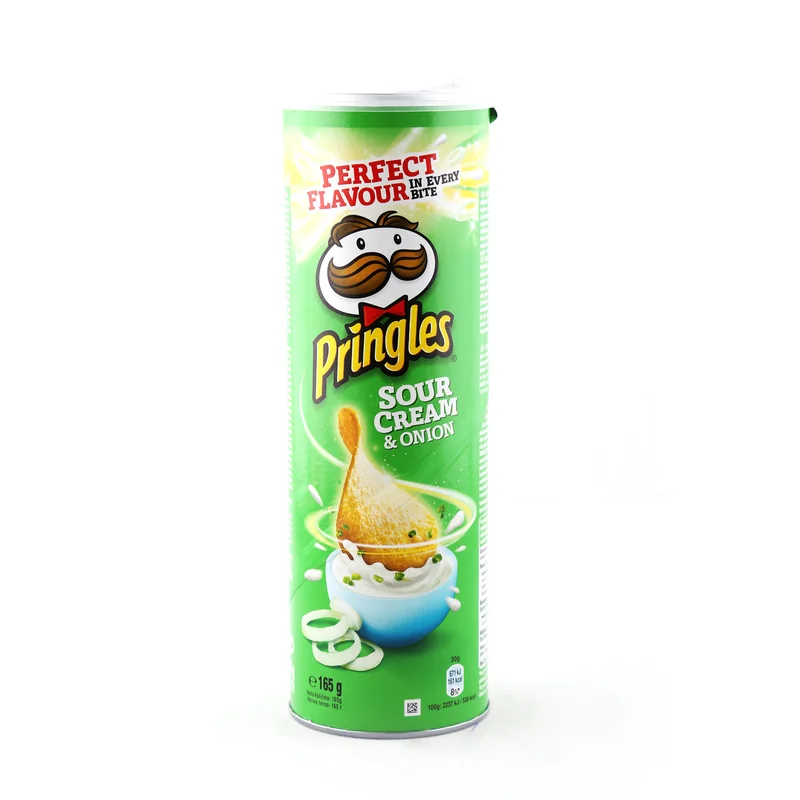 Čips sa ukusom kisele pavlake i luka 165 g Pringles