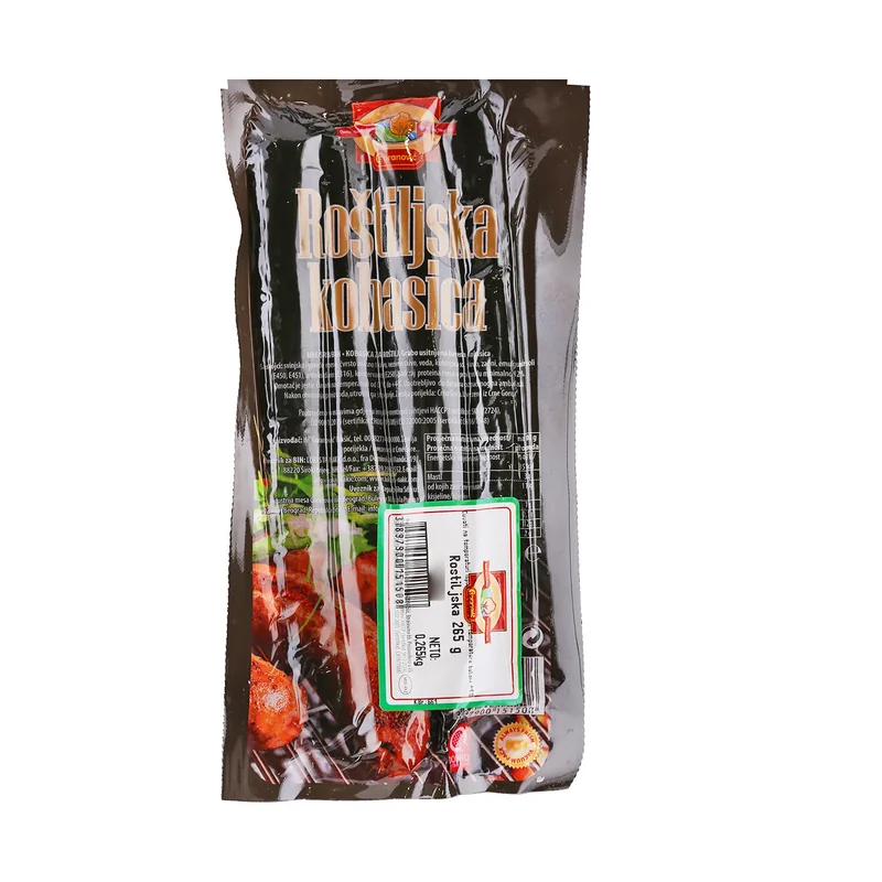 Roštiljska kobasica 265 g Goranovic