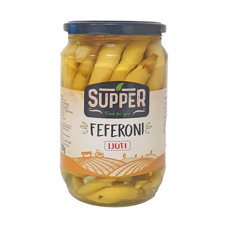 Feferoni ljuti 610 g Dim-komerc