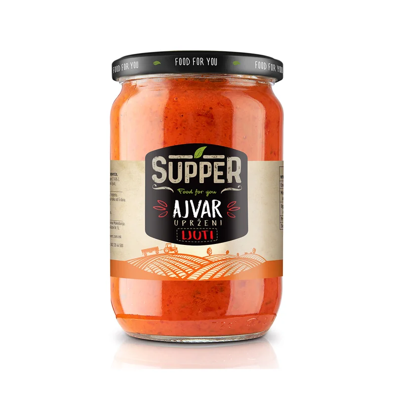 Ajvar uprženi ljuti 680 g Dim-komerc