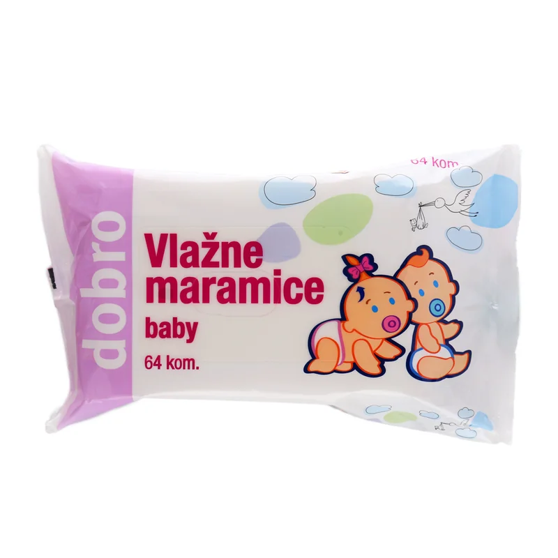 Dječje vlažne maramice 64 komada Dobro