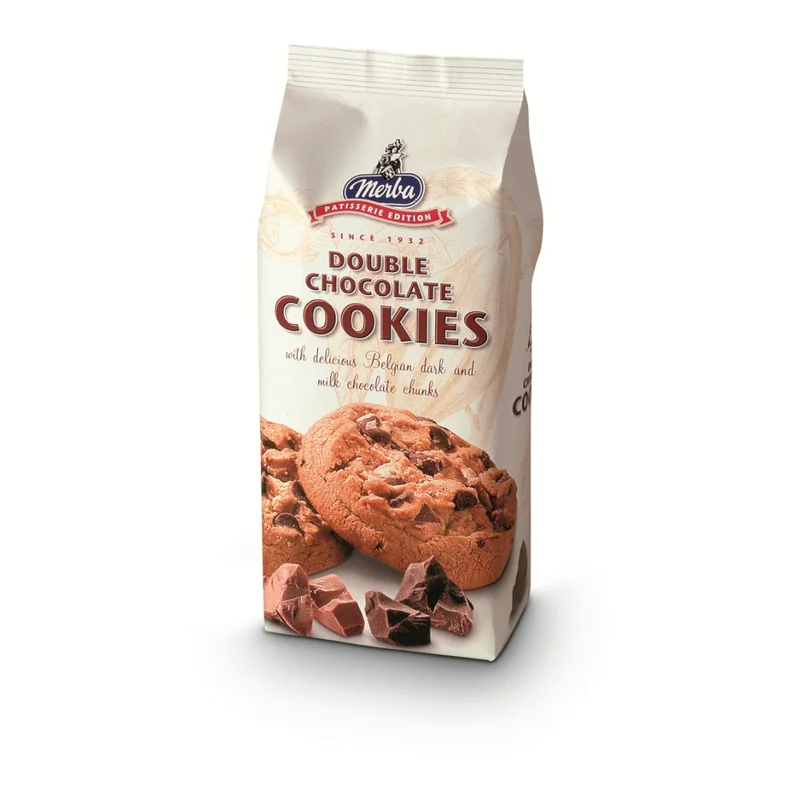 Double chocolate cookies 200 g Merba