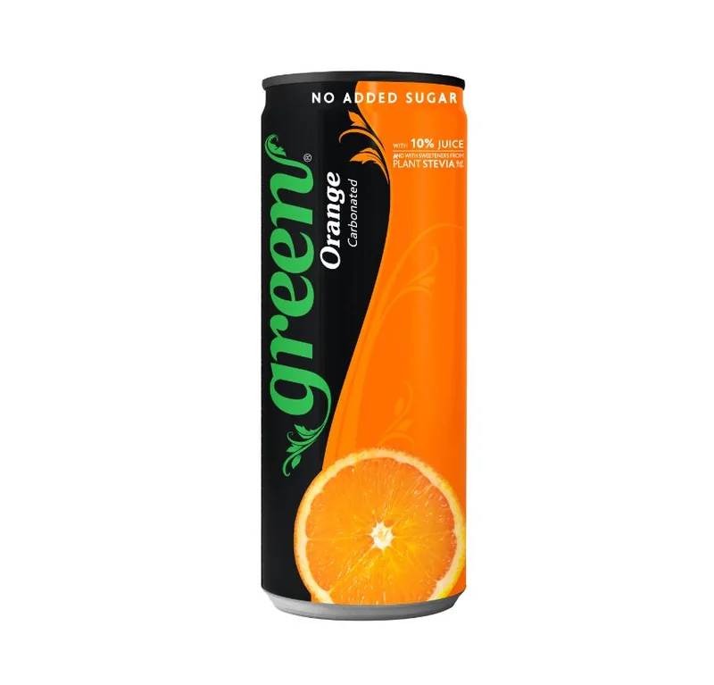 Green orange 0.33 l limenka
