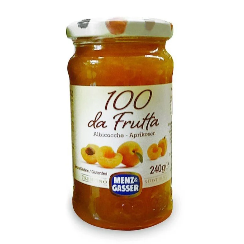 Džem kajsija 100% 240 g Menz & Gasser