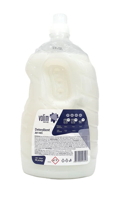 Volim tečni deterdžent za mašinsko i ručno pranje obojenog veša color 2450ml