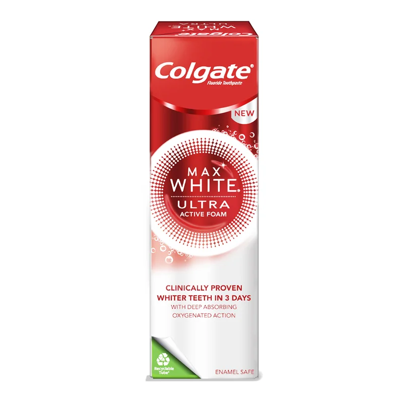 Zubna pasta max white ultra active foam 50 ml Colgate