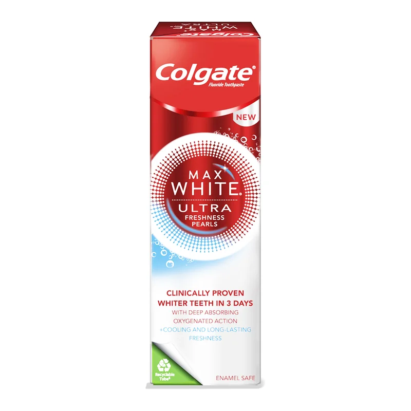 Zubna pasta max white ultra freshness pearls 50 ml Colgate