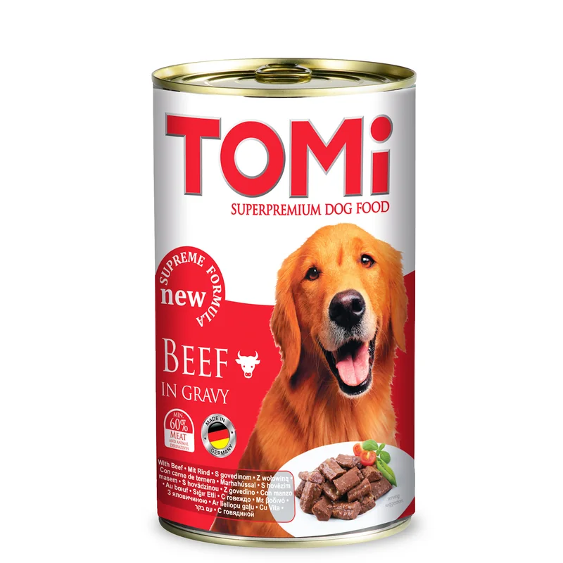 Hrana za pse govedina 1.2kg Tomi
