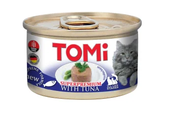 Hrana za mačke tuna pašteta 85g Tomi