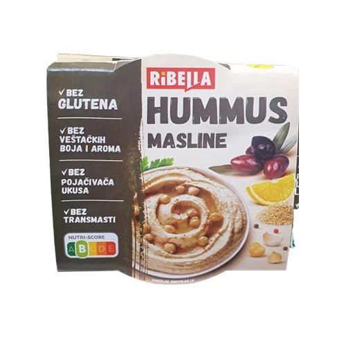 Ribella hummus 200g maslina
