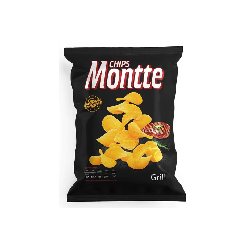 Čips grill 40g Montte Chips
