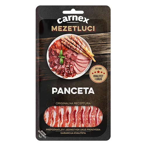 Pančeta slajs 100 g Carnex