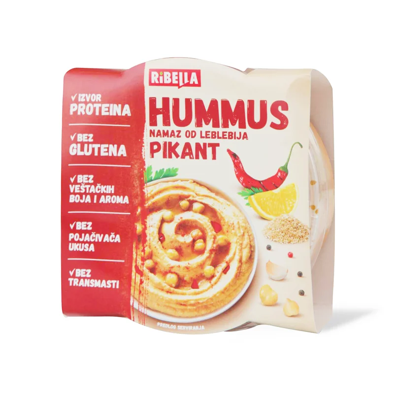 Ribella humus 200g pikant